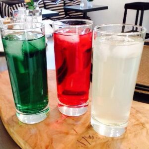 Diablau menthe ou grenadine(jus)