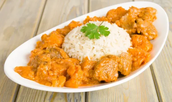 Riz sauce arachide