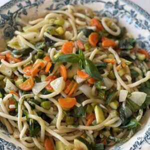 Spaghetti légume